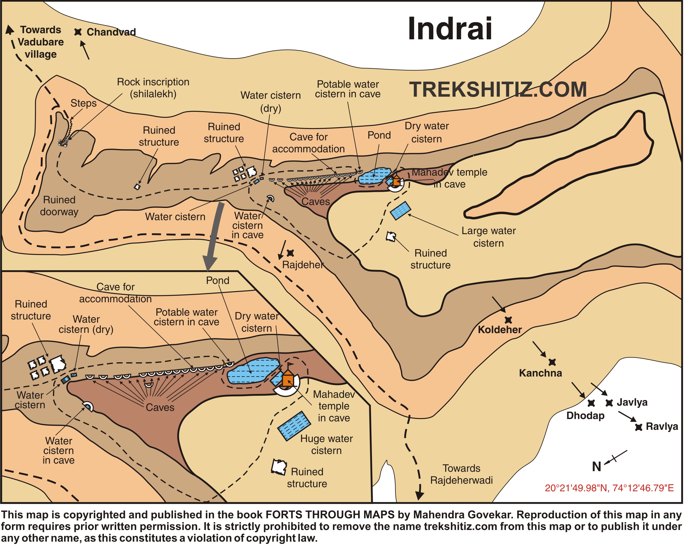 Indrai English Map